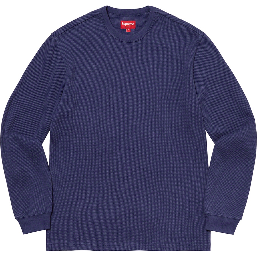 Details on Équipe Thermal Washed Navy from fall winter 2021 (Price is $88)