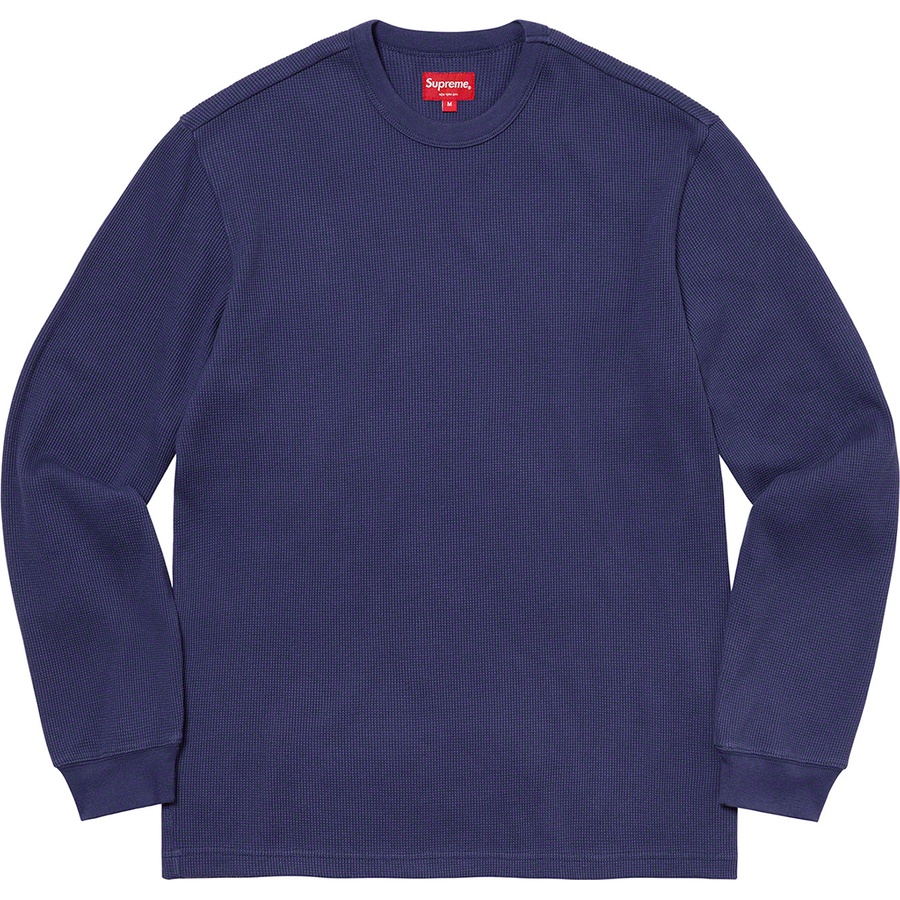 Supreme Équipe Thermal (FW21) - Washed Navy - $88