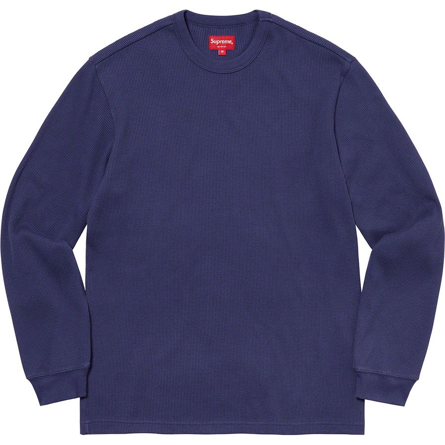 Details on Équipe Thermal Washed Navy from fall winter
                                                    2021 (Price is $88)