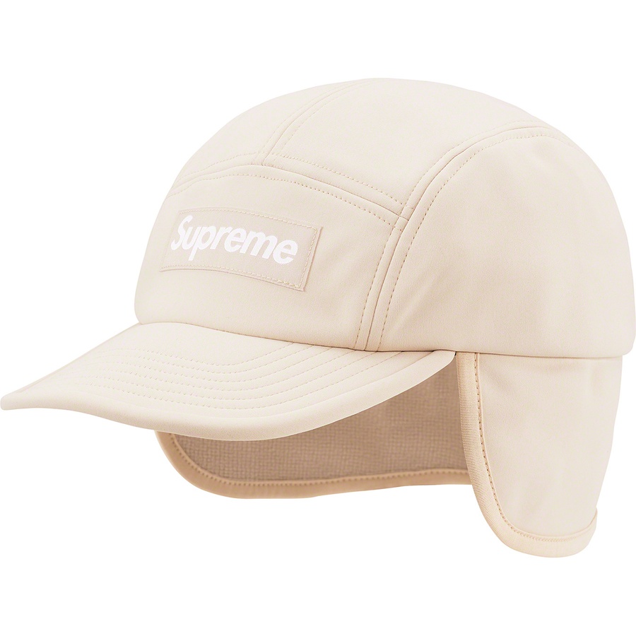 Details on WINDSTOPPER Earflap Camp Cap Stone from fall winter 2021 (Price is $60)