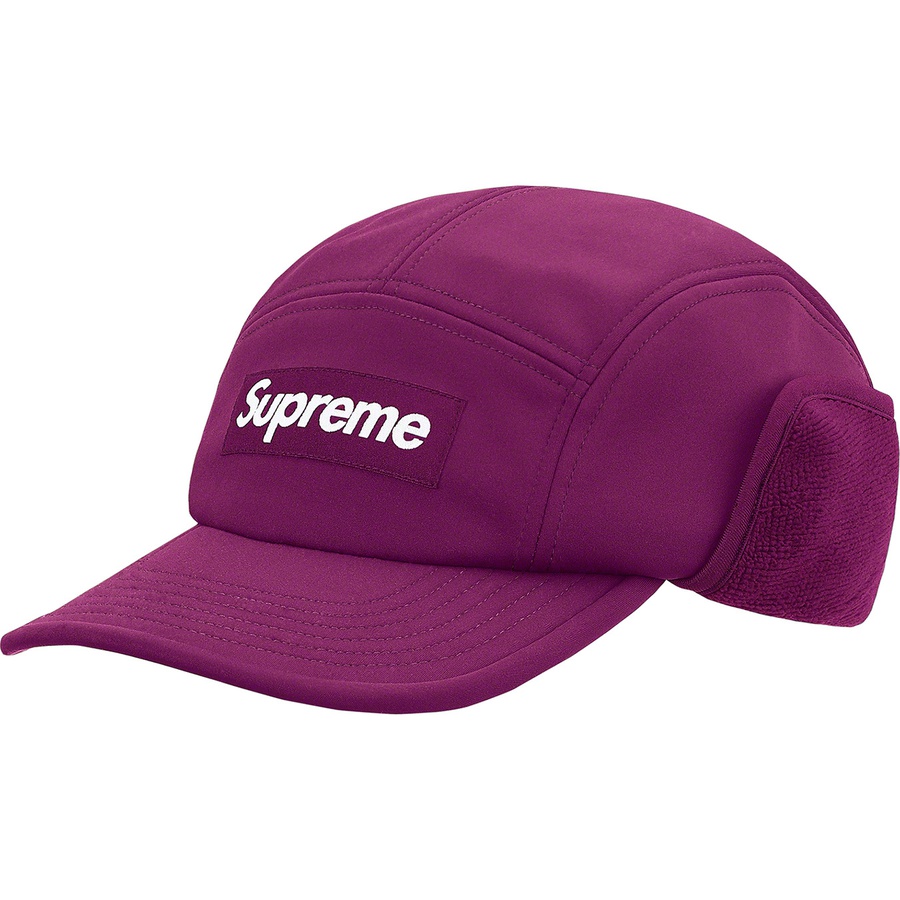 Details on WINDSTOPPER Earflap Camp Cap Purple from fall winter 2021 (Price is $60)