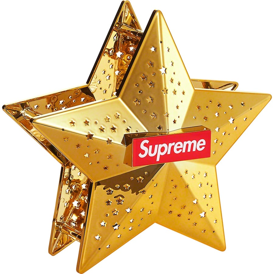 Supreme Christmas Tree Topper releasing on Week 16 for fall winter 2021