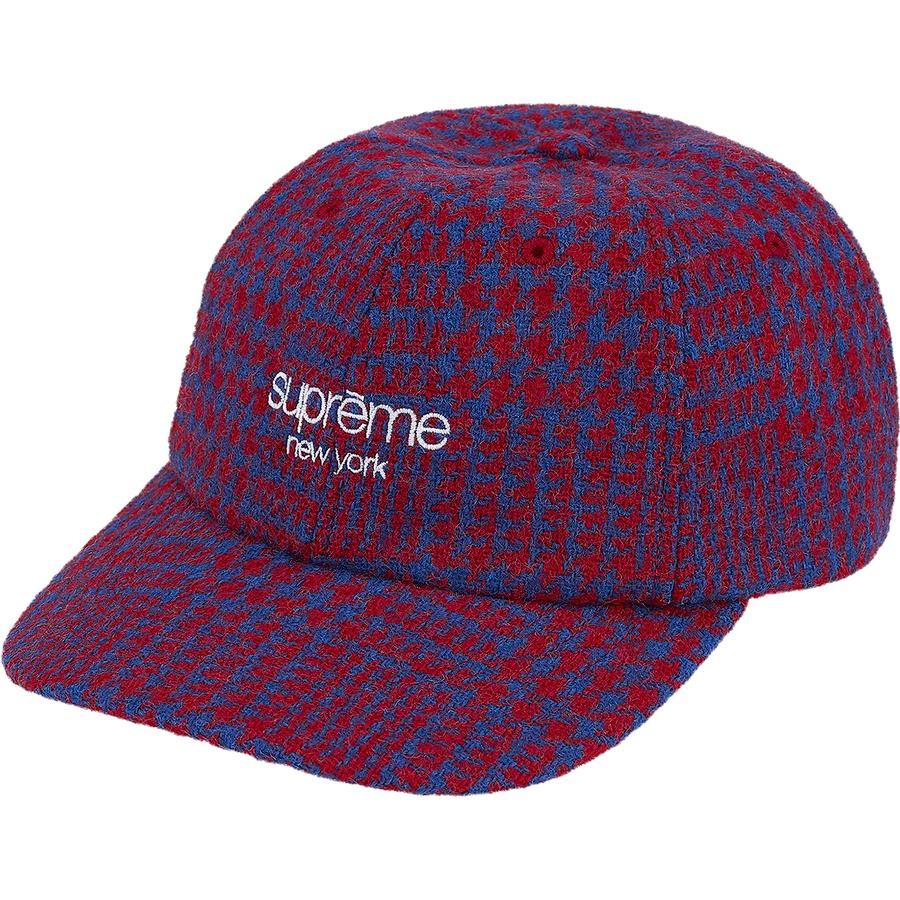 Details on Harris Tweed Classic Logo 6-Panel Royal Multi from fall winter
                                                    2021 (Price is $58)