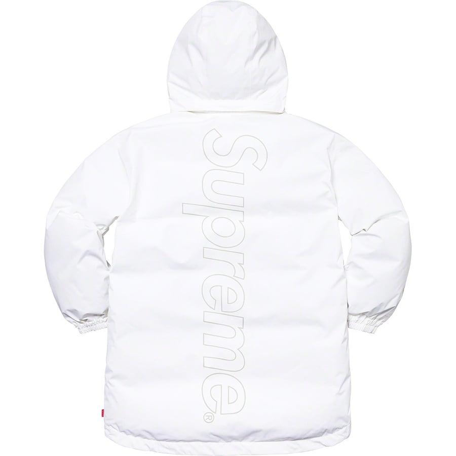 Details on GORE-TEX 700-Fill Down Parka White from fall winter
                                                    2021 (Price is $568)