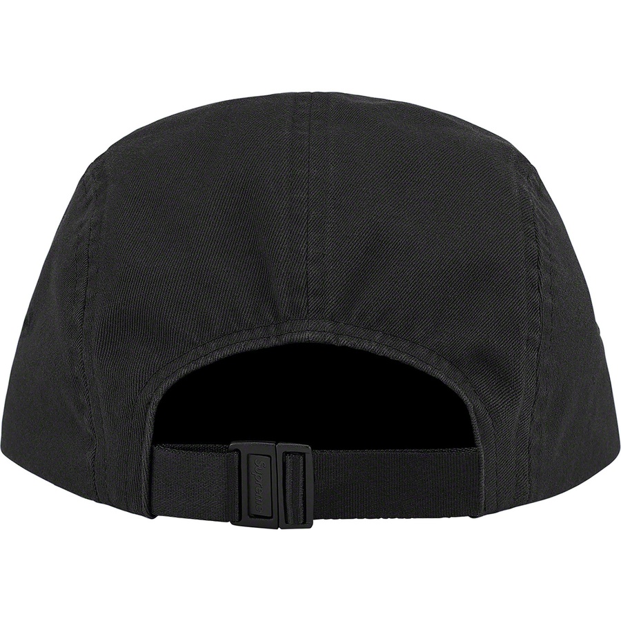 Supreme Top Zip Camp Cap (FW21) - Black - $48