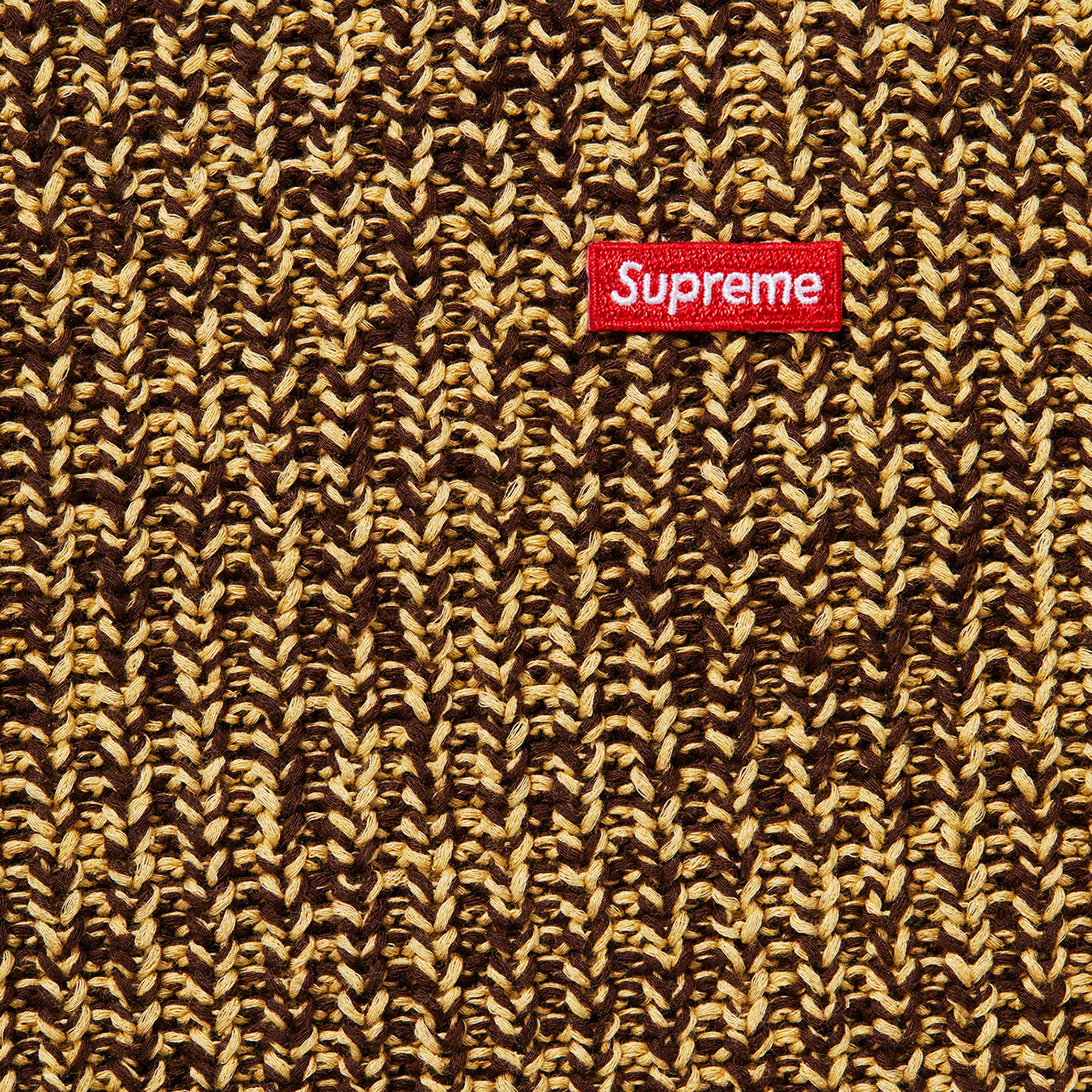 Supreme Melange Rib Knit Sweater