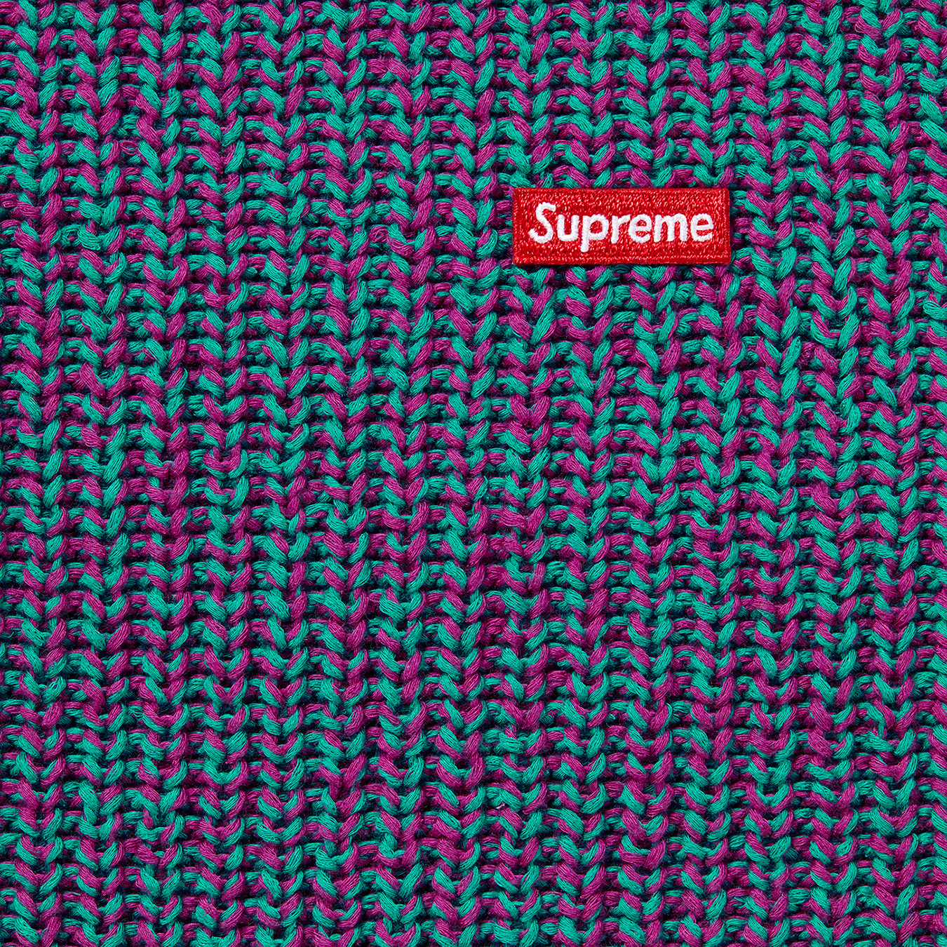 Mélange Rib Knit Sweater - fall winter 2021 - Supreme