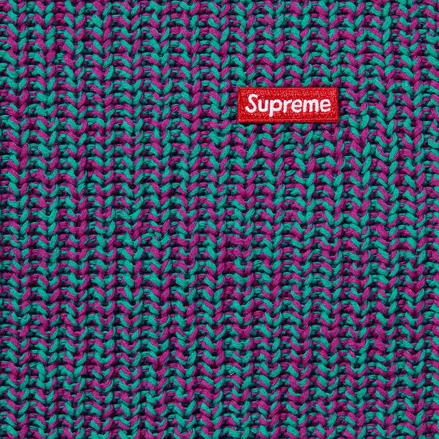 Details on Mélange Rib Knit Sweater Teal Mélange  from fall winter 2021 (Price is $148)