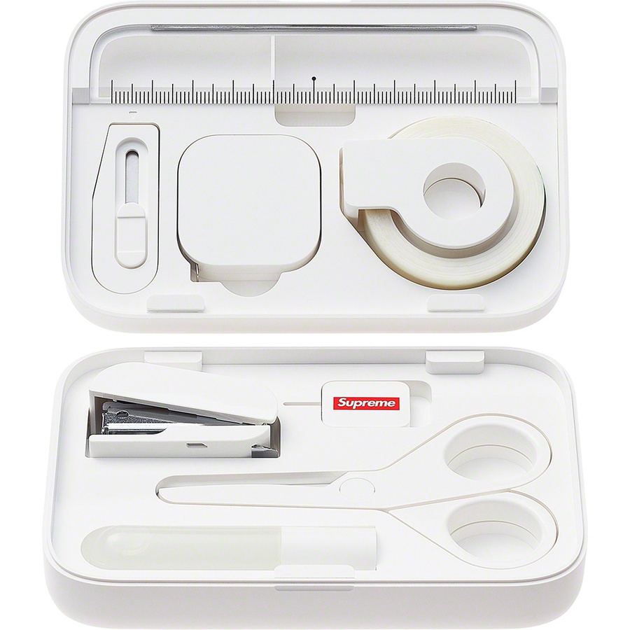 Details on Supreme Team-Demi Stationery Set White from fall winter 2021 (Price is $98)