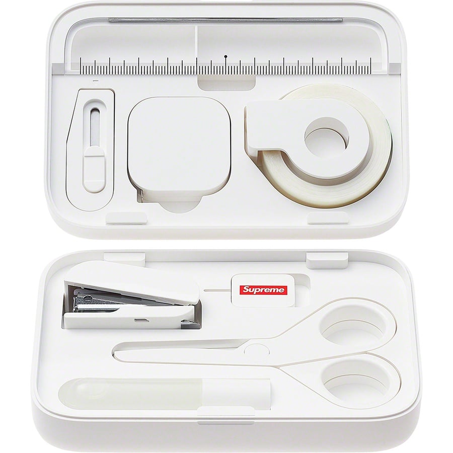 Details on Supreme Team-Demi Stationery Set White from fall winter
                                                    2021 (Price is $98)