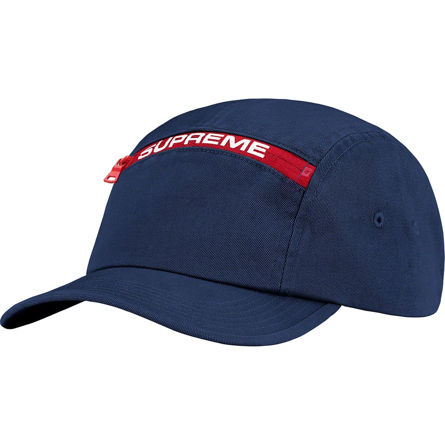 Details on Top Zip Camp Cap Navy from fall winter
                                                    2021 (Price is $48)
