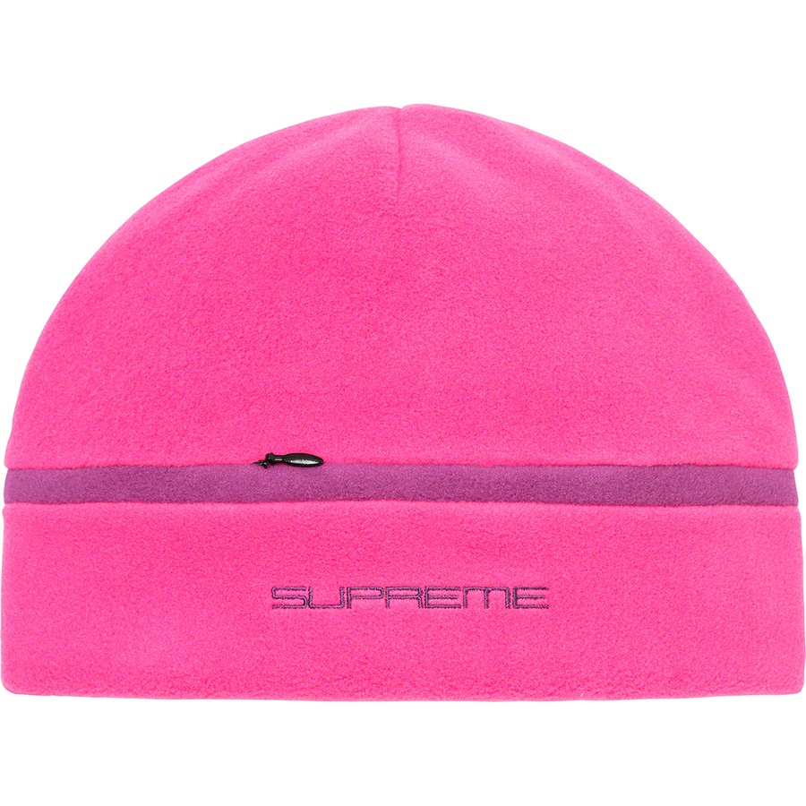 Details on Polartec Beanie Magenta from fall winter 2021 (Price is $38)