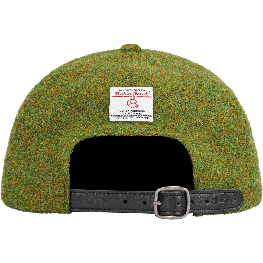 Details on Harris Tweed Classic Logo 6-Panel Olive from fall winter
                                                    2021 (Price is $58)