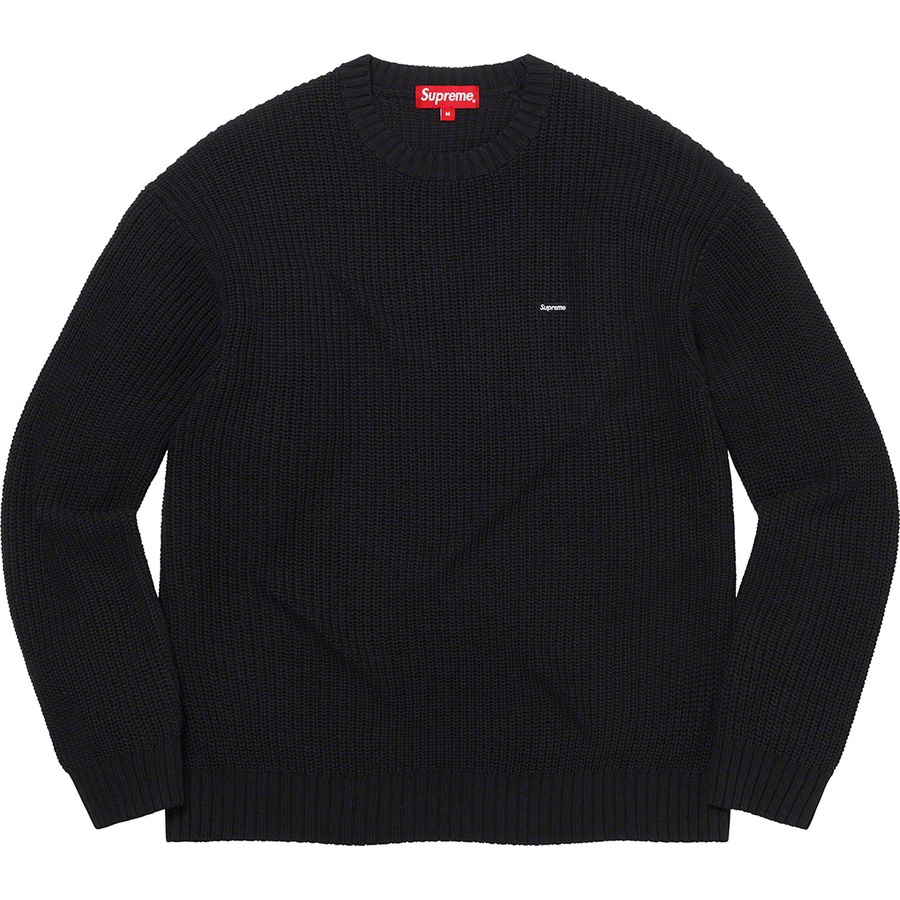 Details on Mélange Rib Knit Sweater Black from fall winter 2021 (Price is $148)
