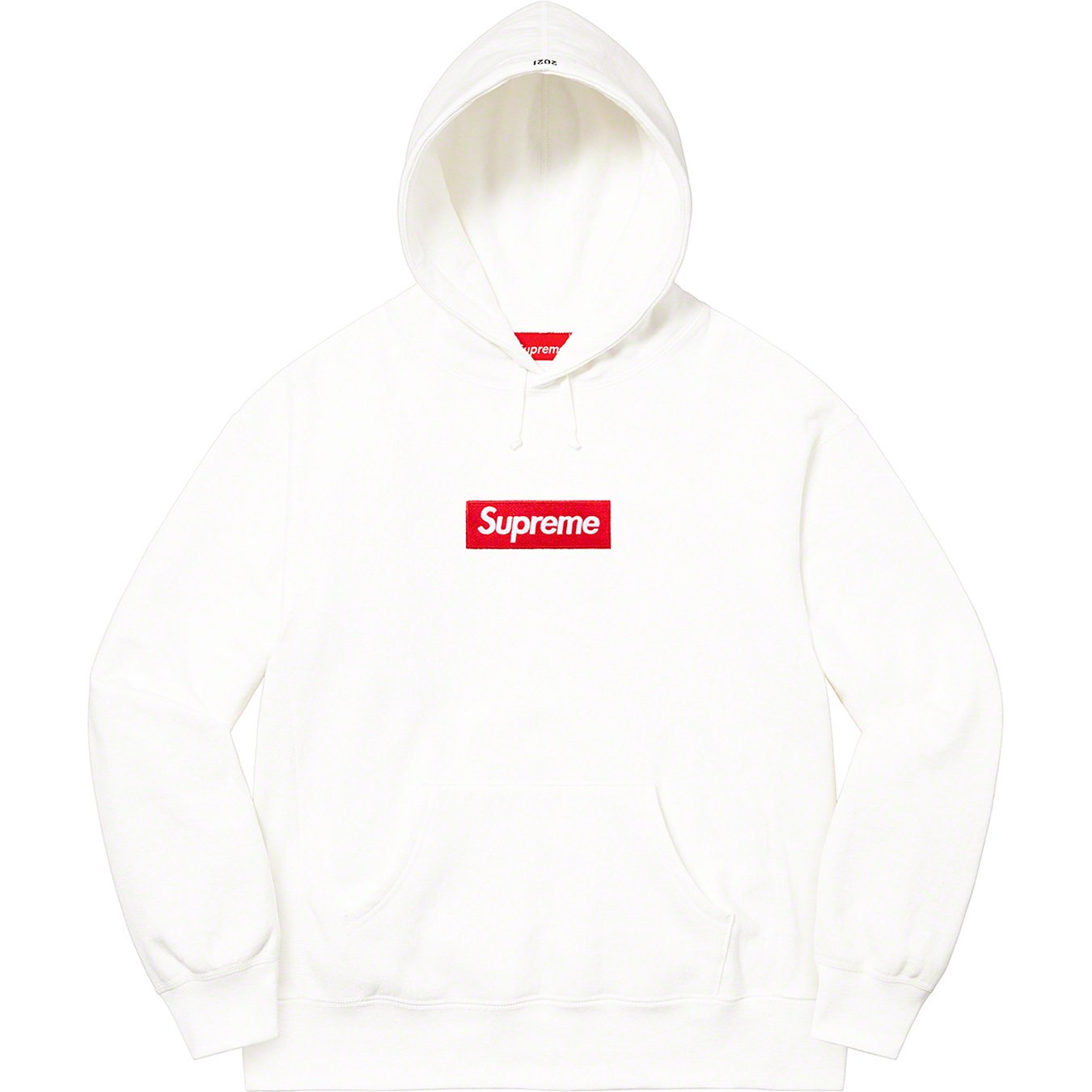 Supreme Box Logo Hooded Sweatshirt White