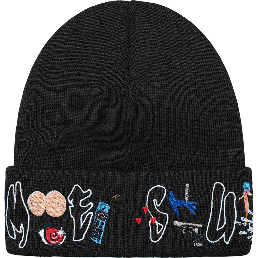 Details on AOI Icons Beanie Black from fall winter
                                                    2021 (Price is $40)