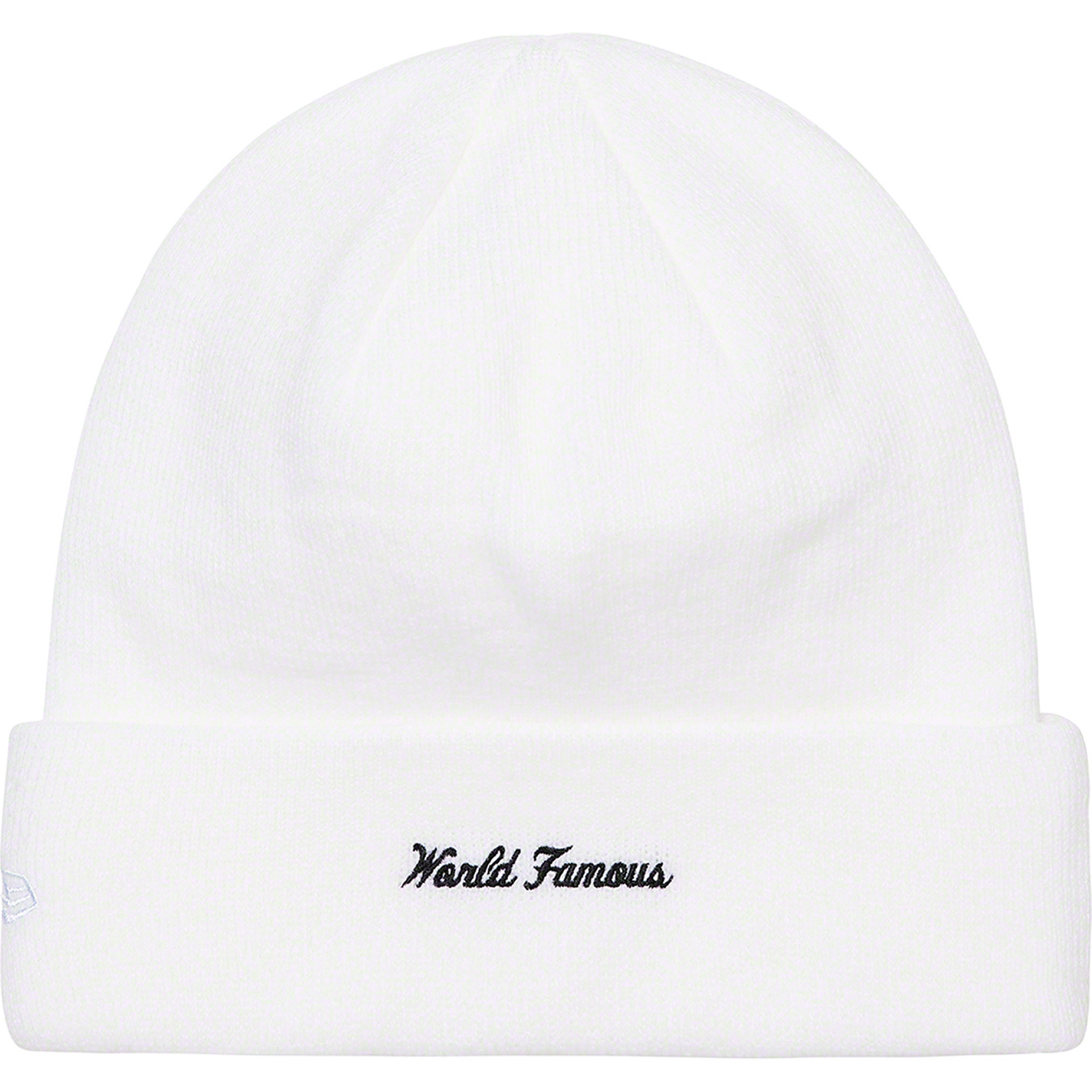 Supreme New Era Box Logo Beanie (FW21) White