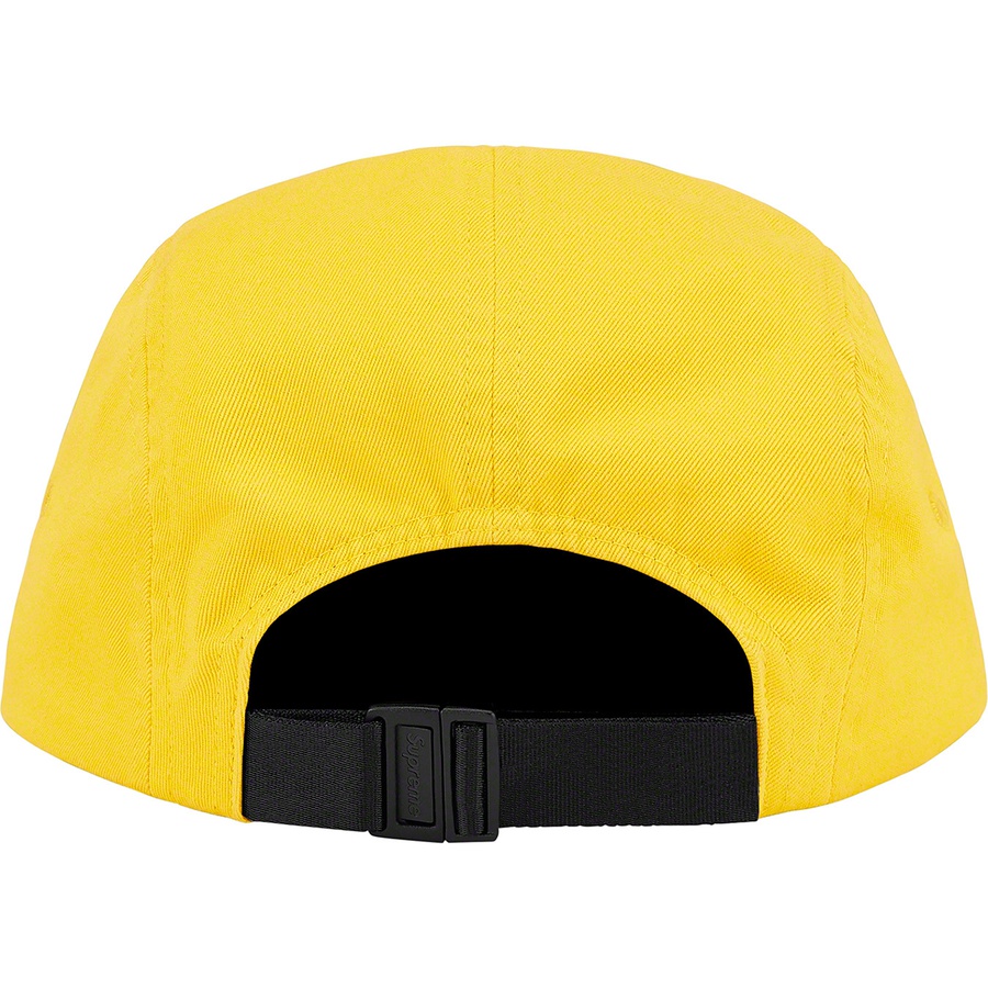 Supreme Top Zip Camp Cap (FW21) - Yellow - $48