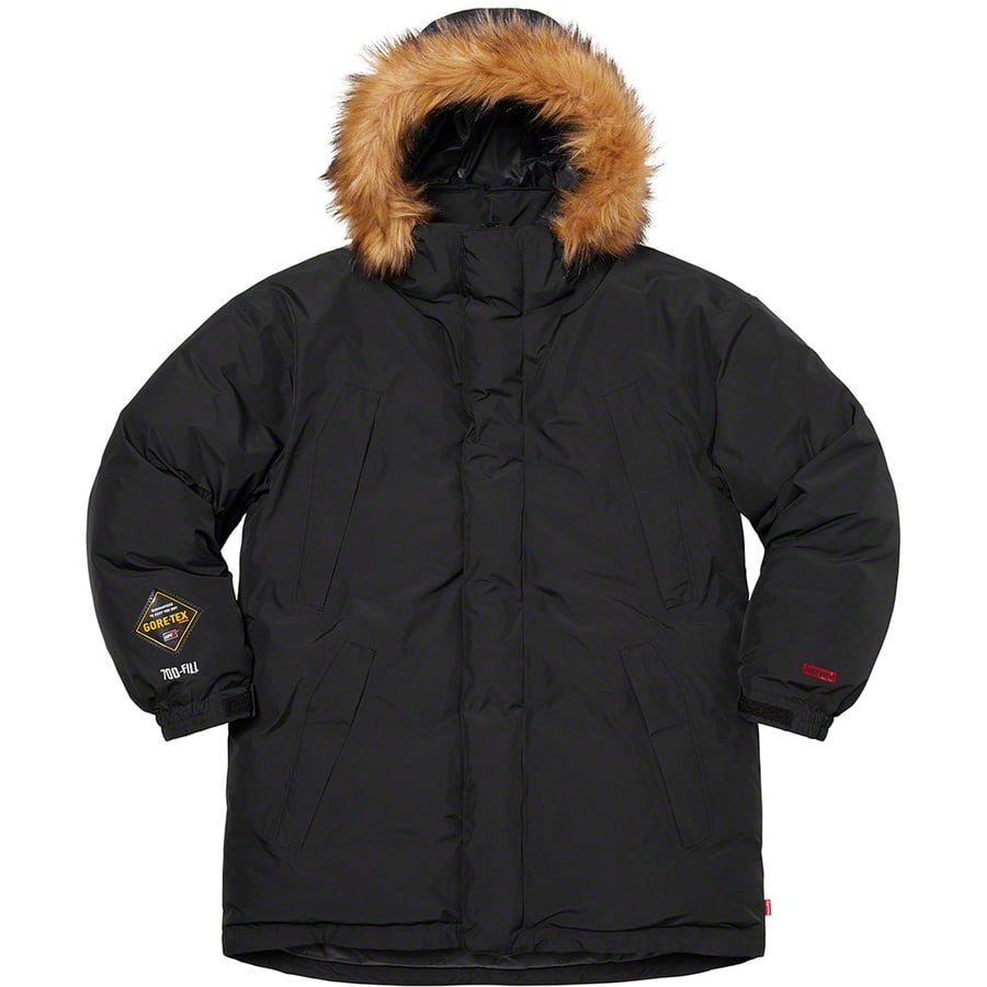 Details on GORE-TEX 700-Fill Down Parka Black from fall winter
                                                    2021 (Price is $568)