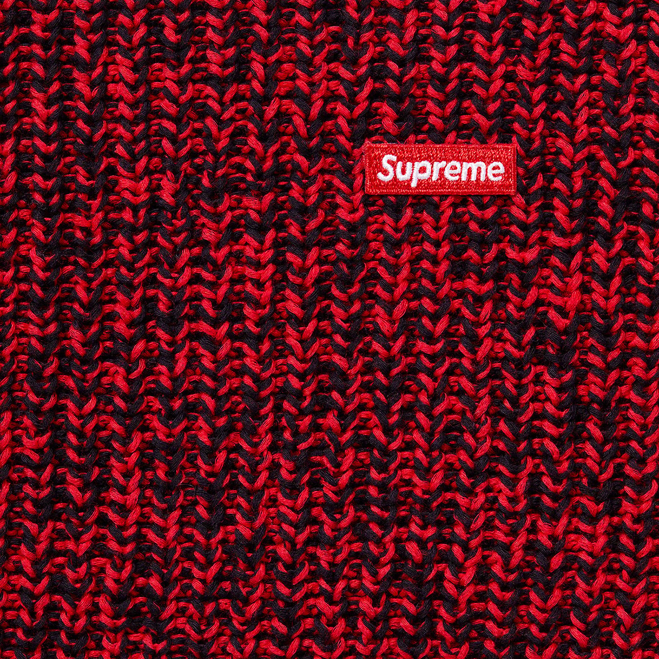 Mélange Rib Knit Sweater - Supreme Community