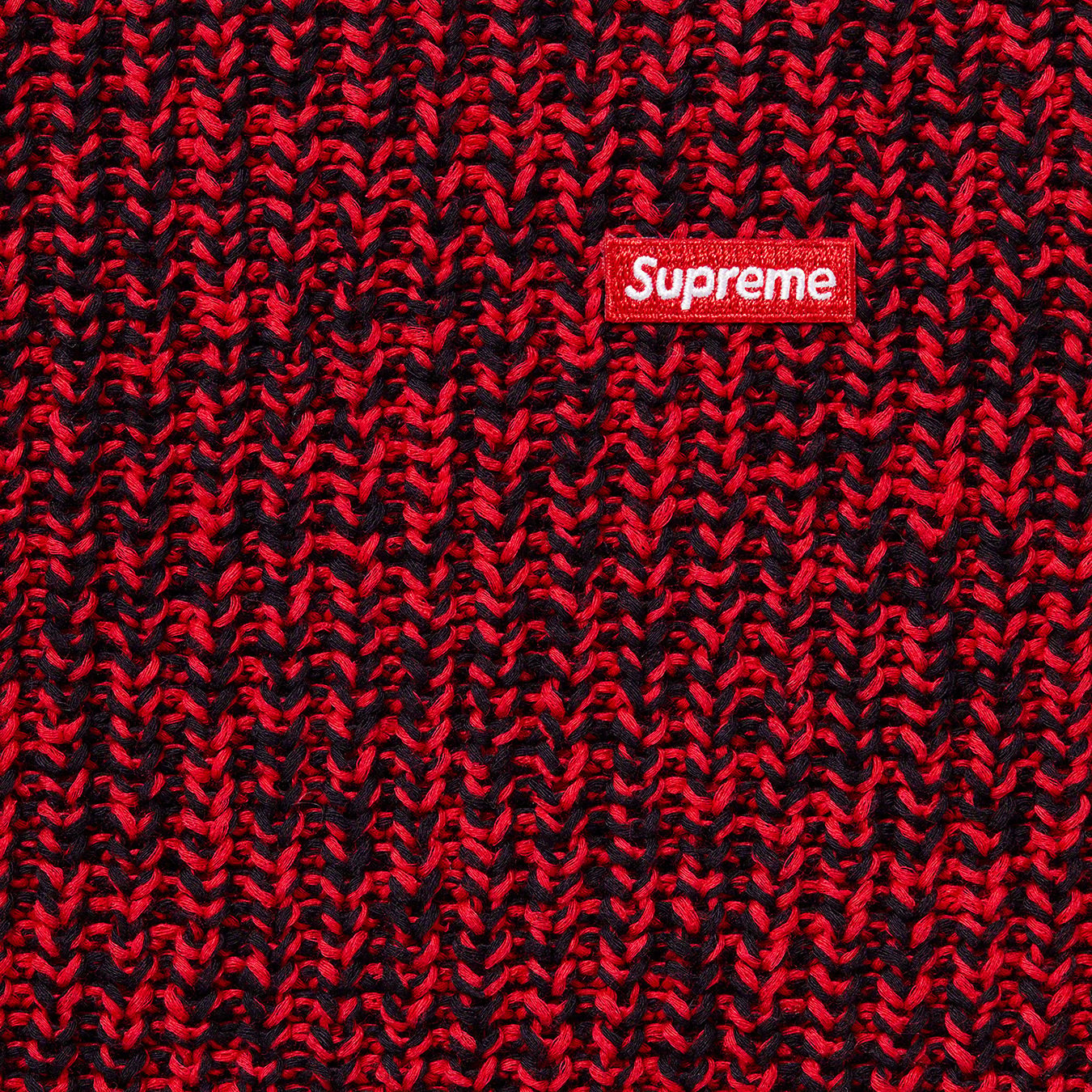 Mélange Rib Knit Sweater - fall winter 2021 - Supreme