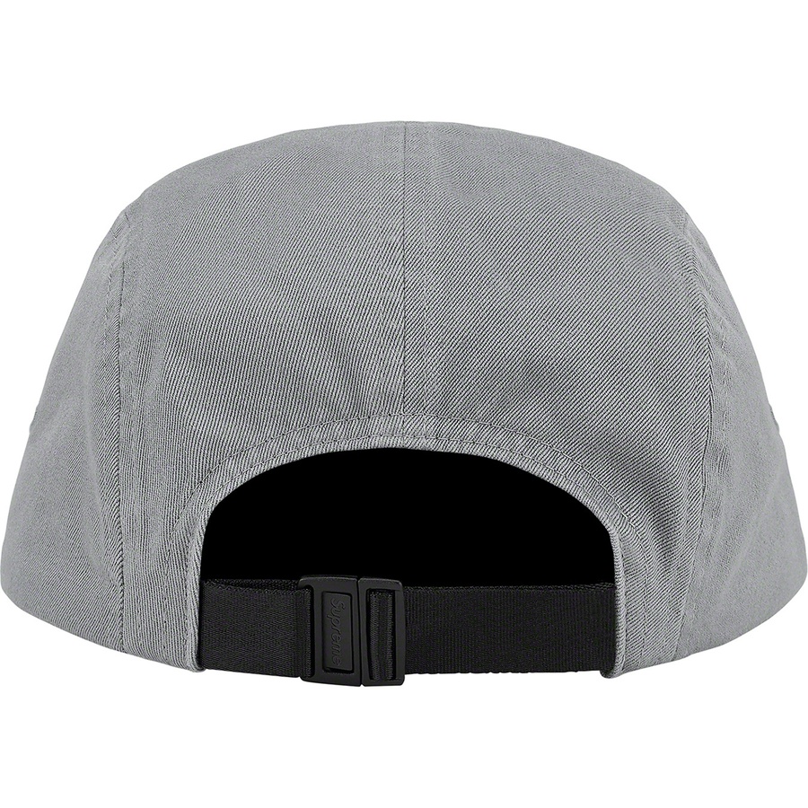 Supreme Top Zip Camp Cap (FW21) - Grey - $48