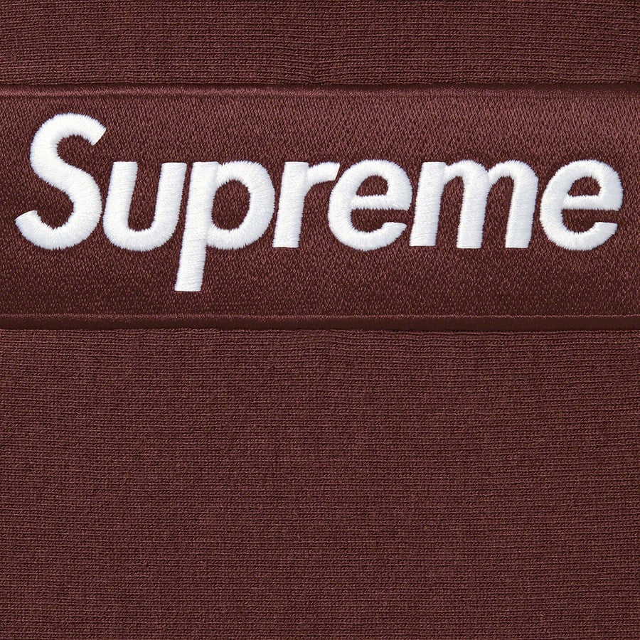 Box Logo Hooded Sweatshirt Dark Brown