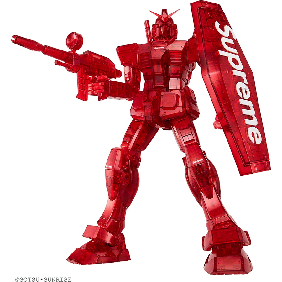 Details on Supreme MG 1 100 RX-78-2 GUNDAM Ver.3.0 Red from fall winter 2021 (Price is $90)