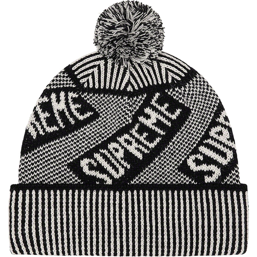 Details on Banner Beanie Black from fall winter
                                                    2021 (Price is $38)