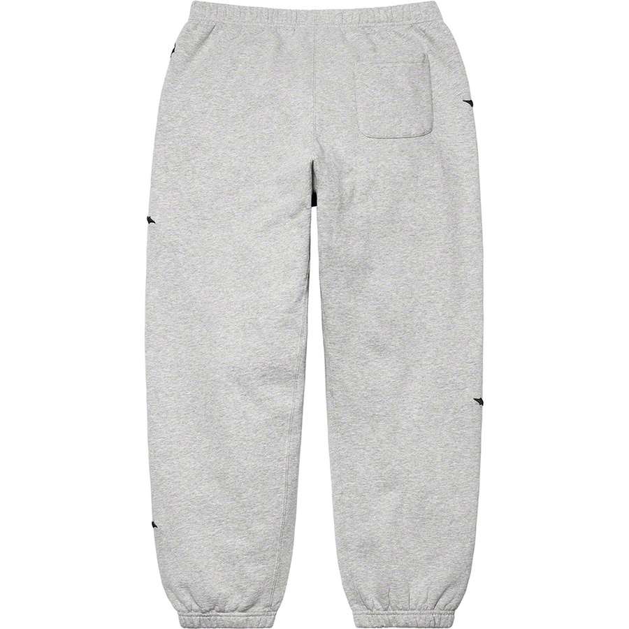 Details on Raised Embroidery Sweatpant Heather Grey from fall winter
                                                    2021 (Price is $148)