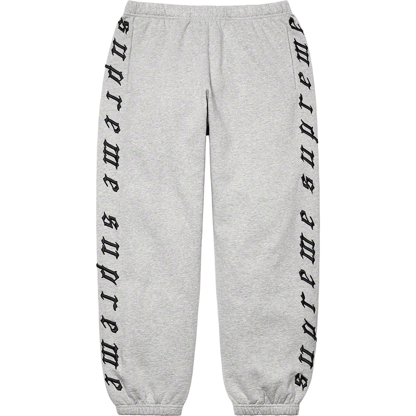 Raised Embroidery Sweatpant - fall winter 2021 - Supreme