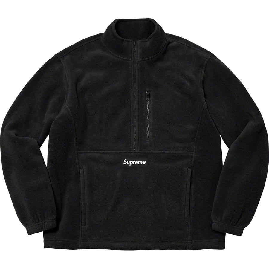 Details on Polartec Half Zip Pullover Black from fall winter
                                                    2021 (Price is $138)