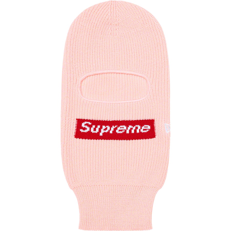 Details on New Era Box Logo Balaclava Pink from fall winter 2021 (Price is $58)