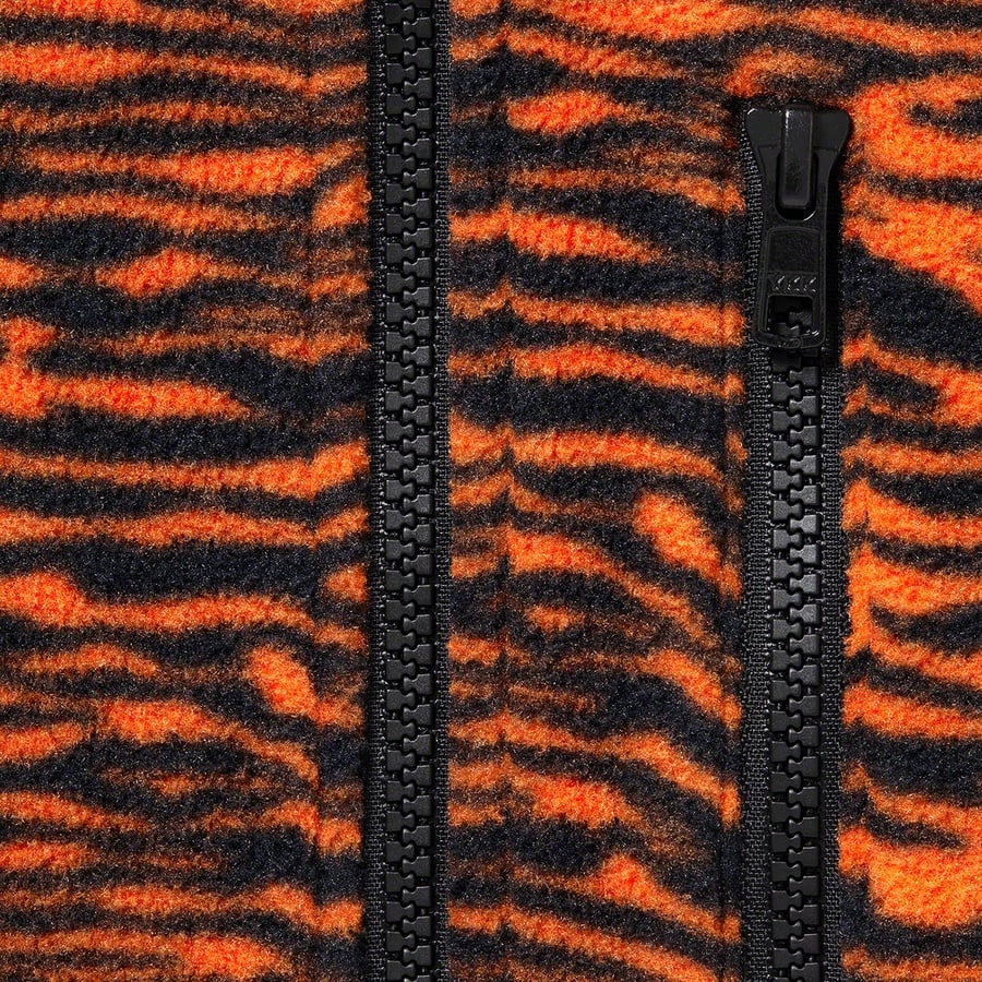 Details on Polartec Half Zip Pullover Tiger from fall winter
                                                    2021 (Price is $138)