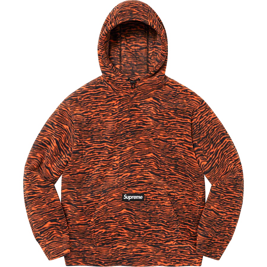 Details on Polartec Hooded Sweatshirt Tiger from fall winter 2021 (Price is $148)