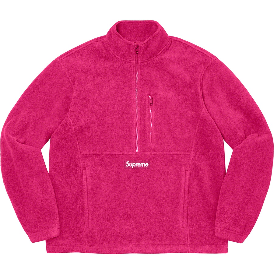 Details on Polartec Half Zip Pullover Magenta from fall winter 2021 (Price is $138)