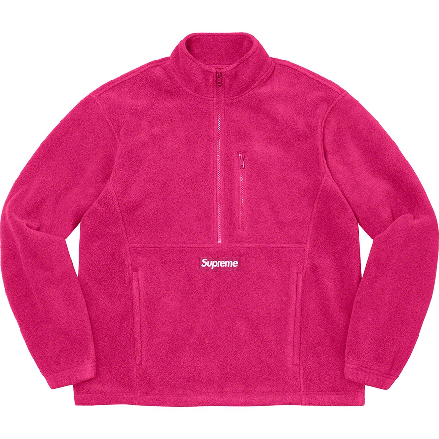 Details on Polartec Half Zip Pullover Magenta from fall winter
                                                    2021 (Price is $138)