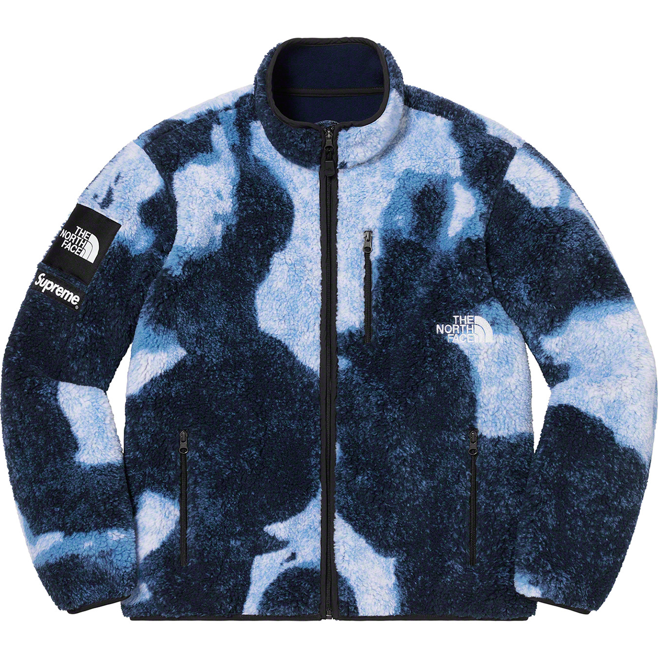 Buy Supreme TNF Bleached Denim Print Roo I FW 21 - Stadium Goods