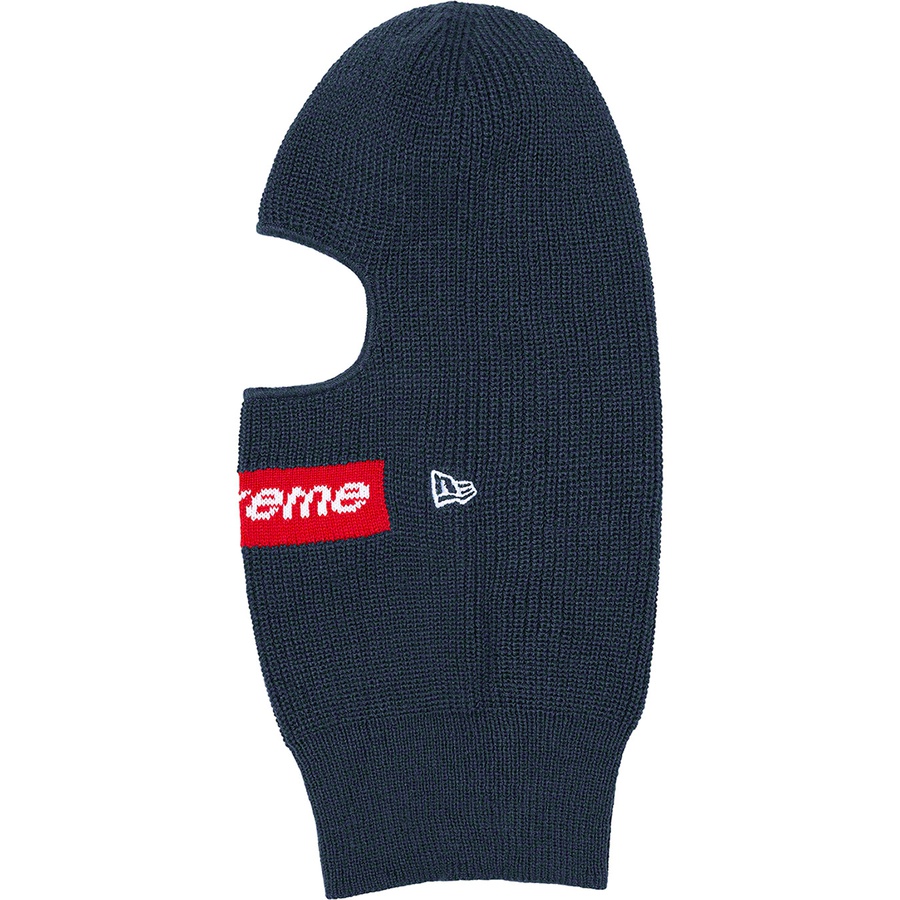 Details on New Era Box Logo Balaclava Navy from fall winter
                                                    2021 (Price is $58)