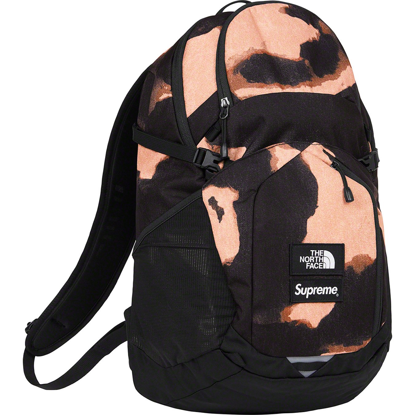 The North Face Bleached Denim Print Pocono Backpack - fall winter 