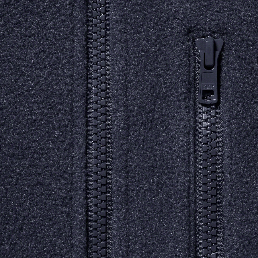 Details on Polartec Half Zip Pullover Navy from fall winter
                                                    2021 (Price is $138)