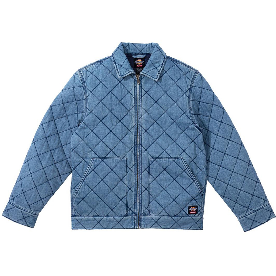 Supreme Dickies Quilted Denim Work Jacke