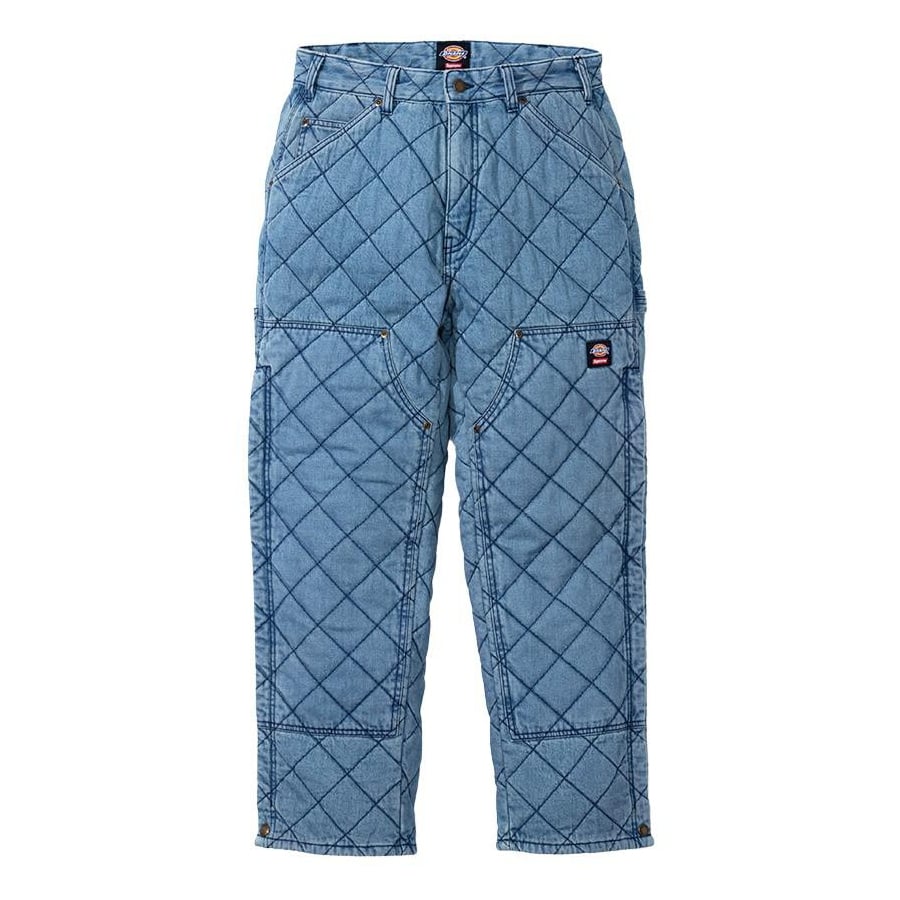 Details on Supreme Dickies Quilted Double Knee Painter Pant  from fall winter
                                                    2021 (Price is $168)