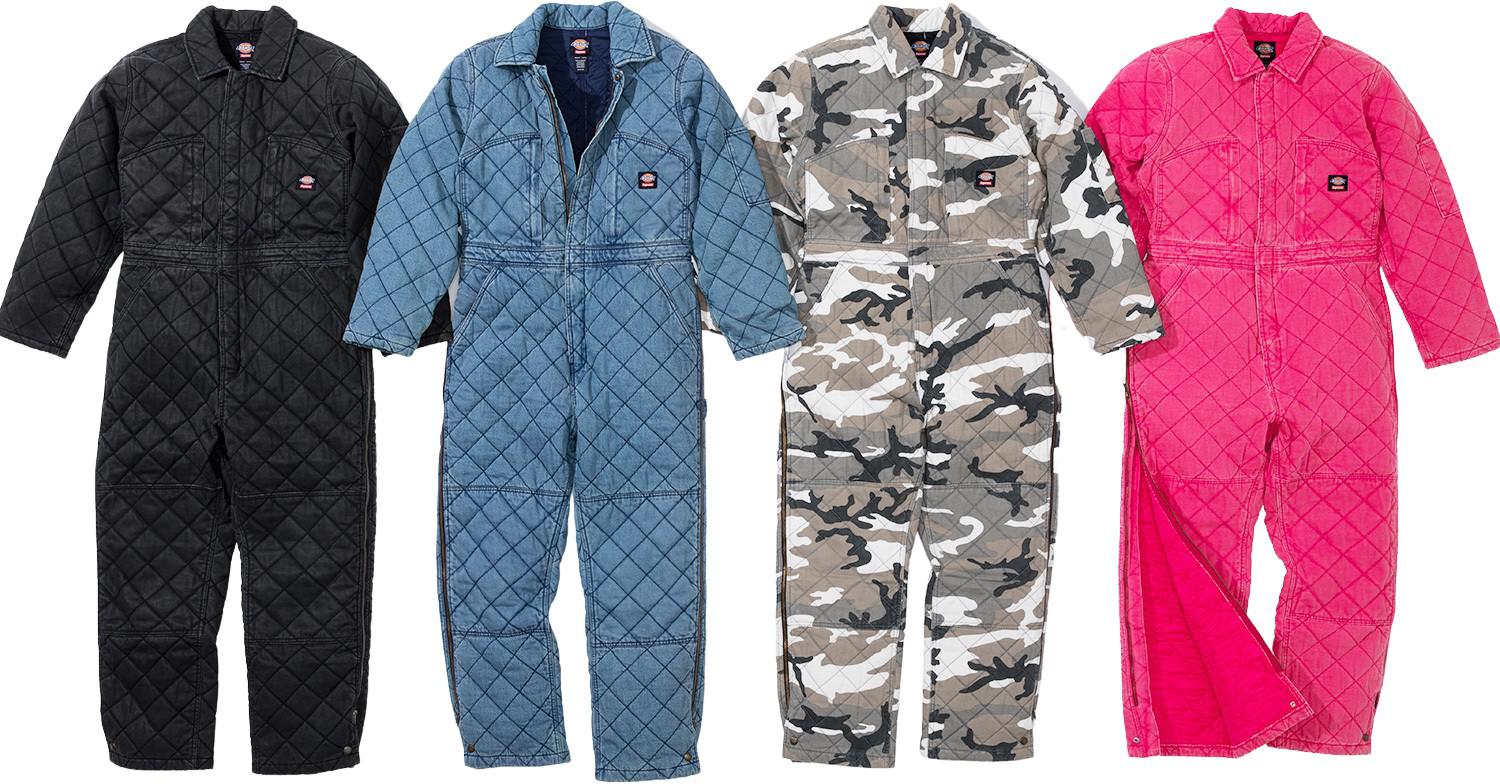 Dickies Quilted Coverall - fall winter 2021 - Supreme