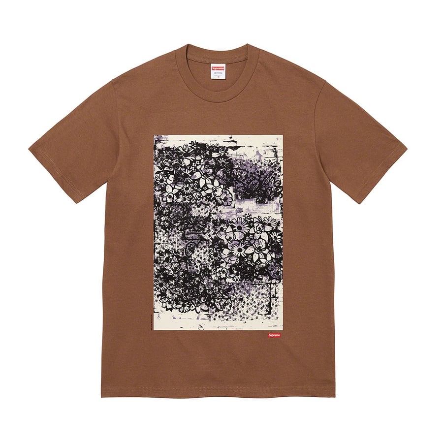 Supreme Christopher Wool Supreme 1995 Tee released during fall winter 21 season