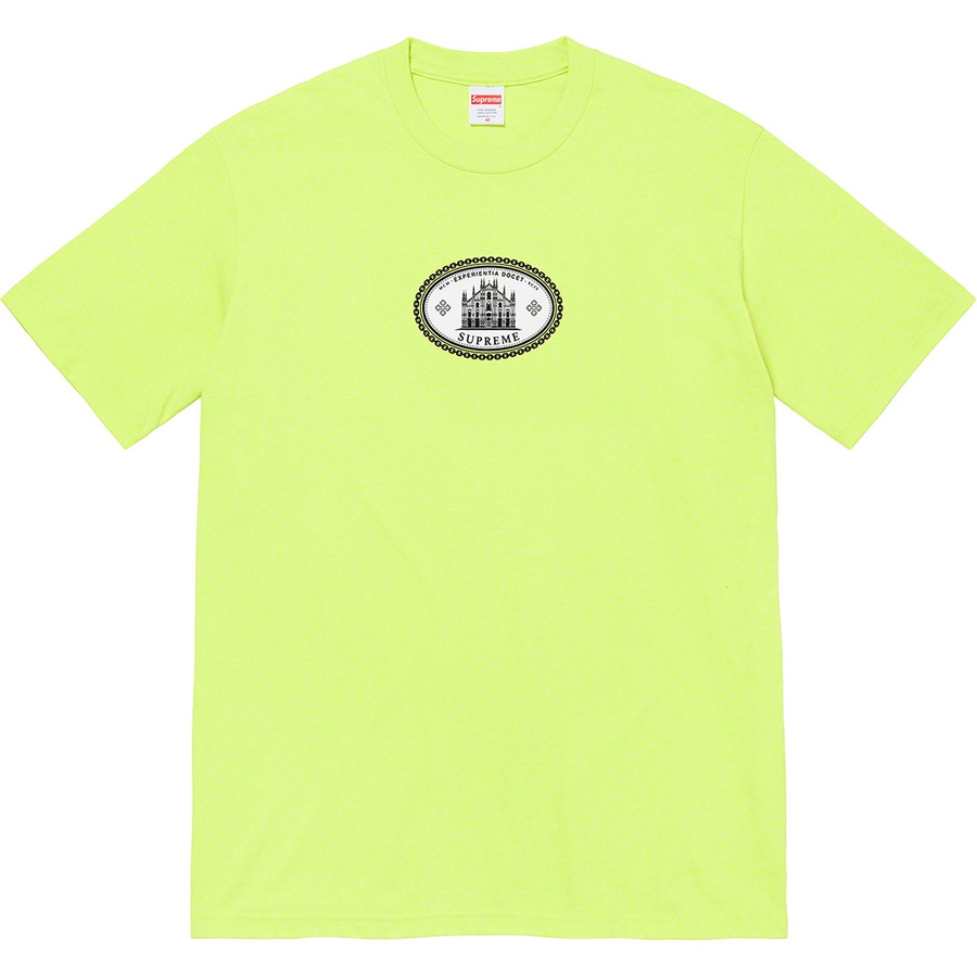Details on Experientia Tee Neon Green from fall winter 2021 (Price is $38)