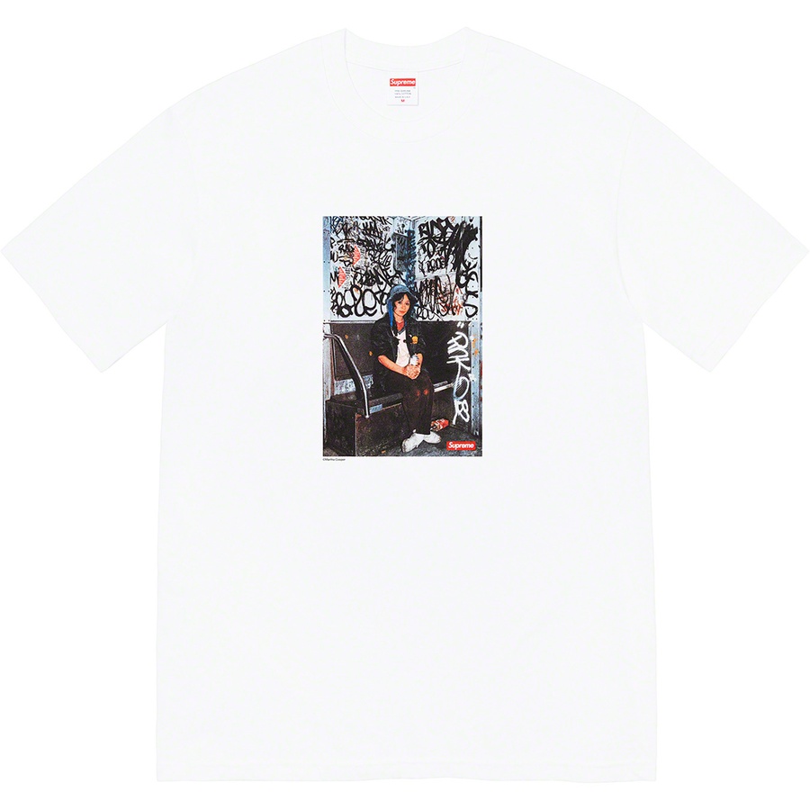 Details on Lady Pink Supreme Tee White from fall winter 2021 (Price is $44)