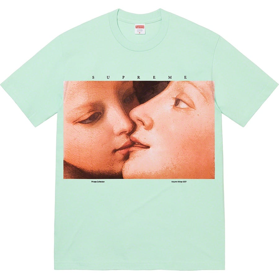 Details on Venus Tee Light Teal from fall winter 2021 (Price is $38)