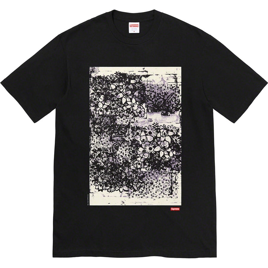 Details on Christopher Wool Supreme 1995 Tee Black from fall winter
                                                    2021 (Price is $48)