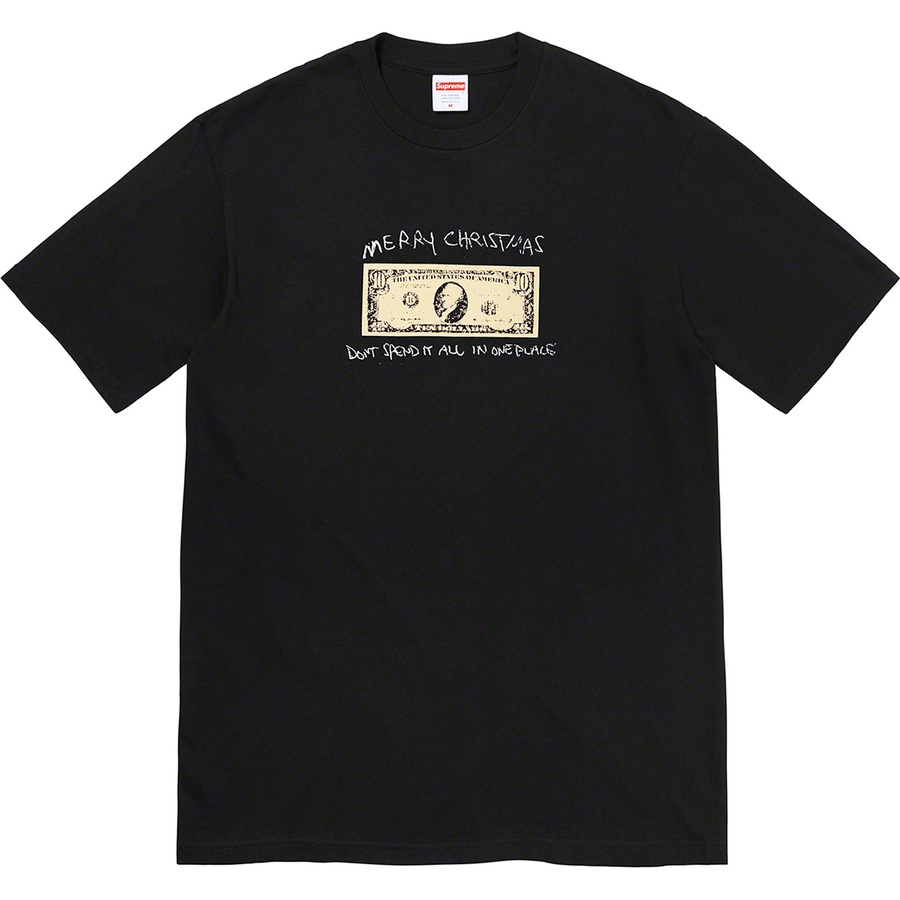 Details on Spend It Tee Black from fall winter
                                                    2021 (Price is $38)